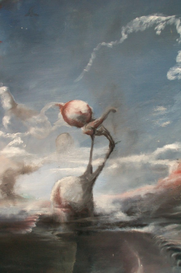 Eino Steinstad - Painting: Untitled (detail)