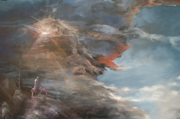 Eino Steinstad - Painting: Untitled (detail)