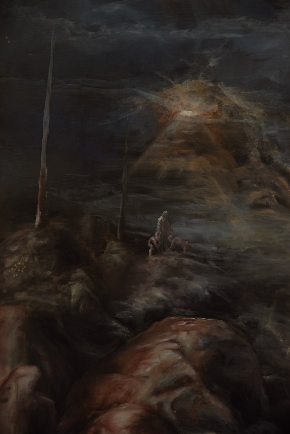 Eino Steinstad – Painting: Untitled (detail)