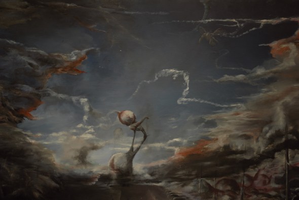 Eino Steinstad – Painting: Untitled (detail)